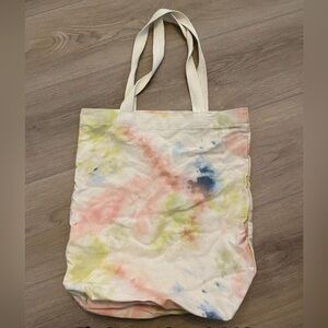 Multicolor Tie-Dye Tote Bag